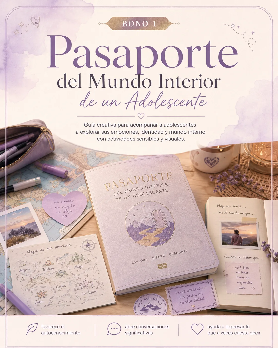 Bono 1: Pasaporte del Mundo Interior de un Adolescente